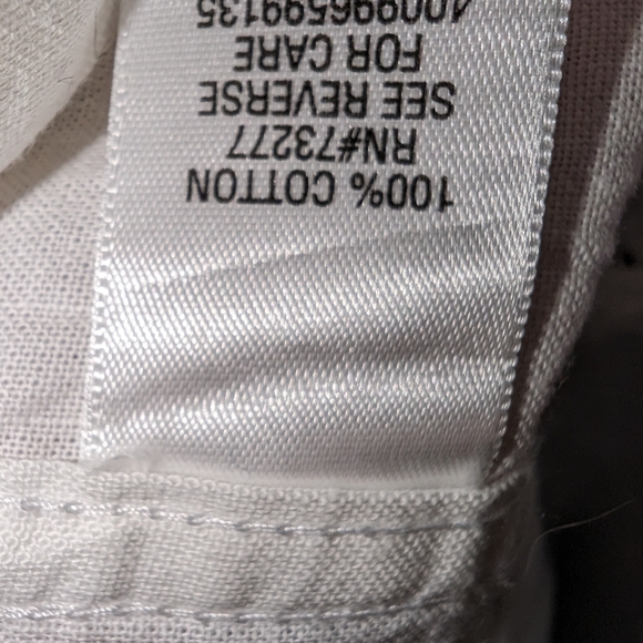 Croft & Barrow White Button down  100% cotton Size L - Picture 3 of 4